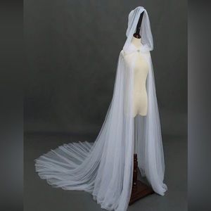 Bridal Cape with train